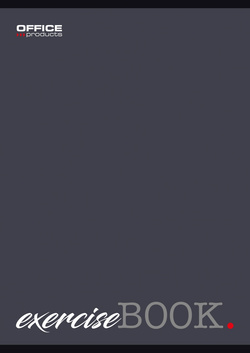 ZESZYT A5 LINIA 96 KARTEK SZKOLNY LAMINOWANA OKŁADKA OFFICE - 4 sztuki