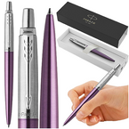 DŁUGOPIS PARKER JOTTER VICTORIA CT FIOLETOWY ELEGANCKI NIEBIESKI WKŁAD