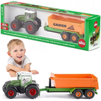 TRAKTOR FENDT 936 Z PODNOŚNIKIEM METAL 1:50 KOLEKCJONERSKI 1989 SIKU