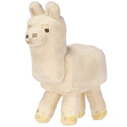 MINECRAFT PLUSZAK MASKOTKA LAMA PRZYTULANKA PIXELE MIĘKKA PLUSZOWA 30 cm