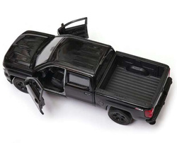 CHEVROLET SILVERADO 2017 CZARNY METALOWY SAMOCHODZIK KOLEKCJONERSKI WELLY