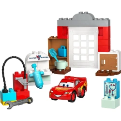LEGO DUPLO AUTA WIZYTA MCQUEENA W WARSZTACIE WÓJTA ZYGZAK DUŻE KLOCKI 10456