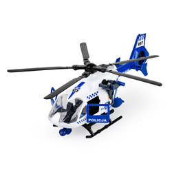 HELIKOPTER POLICYJNY ŚMIGŁOWIEC Z WYCIĄGARKĄ POLICJA DŻWIĘK ŚWIECI DUMEL