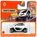 MATCHBOX 2022 RENALUT TWIZY BIAŁY SAMOCHODZIK 1:64  METALOWY MATTEL