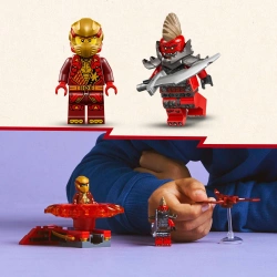 LEGO NINJAGO SMOCZY SPINNER SPINJITZU KAIA CZERWONY NINJA 54 EL. 71823