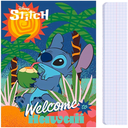 ZESZYT A5 KRATKA 32 KARTKI STITCH SZKOLNY LAMINOWANA OKŁADKA ST.MAJEWSKI