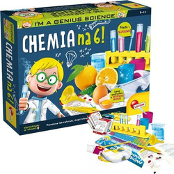 CHEMIA NA 6 LABORATORIUM EKSPERYMENTY DOŚWIADCZENIA MAŁY GENIUSZ LISCIANI