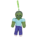 MINECRAFT PLUSZAK MASKOTKA ZOMBIE PRZYTULANKA PIXELE MIĘKKA Z ZAWIESZKĄ
