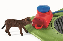 SCHLEICH FARM WORLD MYJNIA DLA BYDŁA STACJA DO MYCIA KRÓW FIGURKI 42529