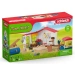 SCHLEICH FARM WORLD HOTEL DLA ZWIERZĄT Z AKCESORIAMI PIESKI ZAGRODA 42607