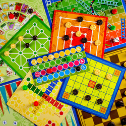 GRY PLANSZOWE LOGICZNE STRATEGICZNE RODZINNE 60 GIER LUDOTECA LISCIANI