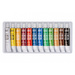 FARBY AKRYLOWE W TUBKACH 12 INTENSYWNYCH KOLORÓW x 12 ml HAPPY COLOR