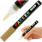 MARKER AKRYLOWY ARTYSTYCZNY DEKOARYCJNY OZDOBNY 1-2mm TAWNY OLIWKOWY