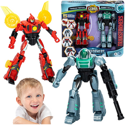 TRANSFORMERS EARTHSPARK TERRAN TWITCH ROBBY MALTO ZESTAW FIGUREK HASBRO