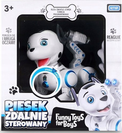 DUŻY PIES ZDALNIE STEROWANY ROBOT INTERAKTYWNY 