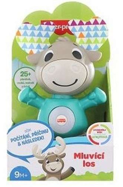 INTERAKTYWNY ŁOŚ FISHER-PRICE LINKIMALS J.CZESKI