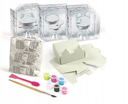 KOCI DOMEK GABI ZESTAW KREATYWNY FIGURKI GIPSOWE FARBY DIY CLEMENTONI