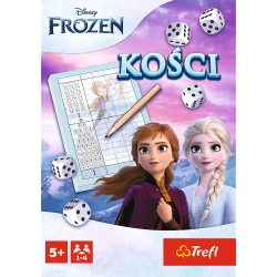 KRAINA LODU KOŚCI GRA ZRĘCZNOŚCIOWA PODRÓŻNA RODZINNA FROZEN TREFL 02689