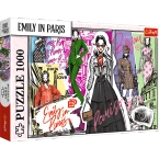PUZZLE 1000 EL. EMILY W PARYŻU: MODOWE INSPIRACJE UKŁADANKA TREFL 10967
