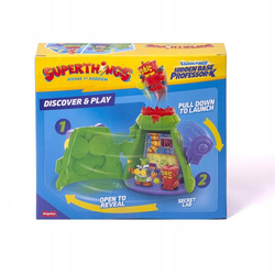 SUPER ZINGS SUPERTHINGS KRYJÓWKA PROFESORA K FIGURKI HIDDEN BASE BAZA