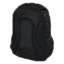 PLECAK SZKOLNY TRZYKOMOROWY LEKKI 22L ST.RIGHT BP-77 CZARNY BLACK VINTAGE