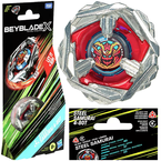 BEYBLADE X STEEL SAMURAI 4-80T WIRUJĄCY DYSK BĄCZEK SPINNER HASBRO