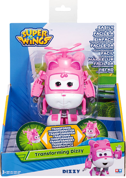 SUPER WINGS SAMOLOT TRANSFORMUJĄCY ROBOT 2w1 DIZZY