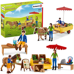 SCHLEICH FARM WORLD MOBILNY RYNECZEK STRAGAN FIGURKI AKCESORIA 42528