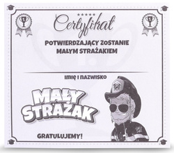 GRA PLANSZOWA RODZINNA EDUKACYJNA MAŁY STRAŻAK WERSJA PODRÓŻNA ARTYK