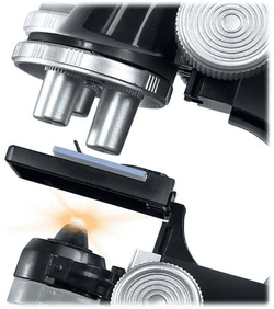 MIKROSKOP EDUKACYJNY DLA DZIECI NAUKOWY POWIĘKSZENIE 100x 200x 450x