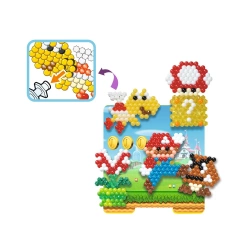 AQUABEADS KORALIKI SUPER MARIO ZESTAW KREATYWNY W PUDEŁKU 2500 KORALIKÓW