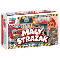 GRA PLANSZOWA RODZINNA EDUKACYJNA MAŁY STRAŻAK WERSJA PODRÓŻNA ARTYK