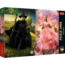 PUZZLE 1000 ELEMENTÓW WICKED: ELPHABA & GLINDA UKŁADANKA TREFL 12090