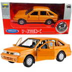 POLONEZ CARO PLUS METALOWY SAMOCHODZIK MODEL PRL WELLY 1:34 POMARAŃCZOWY