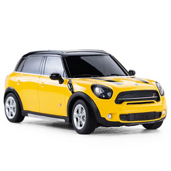 SAMOCHÓD ZDALNIE STEROWANY MINI COOPER S COUNTRYMAN R/C 1:24 ŻÓŁTY RASTAR