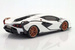 SAMOCHÓD BBURAGO 1/18 - LAMBORGHINI SIAN FKP 37 BIAŁE