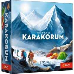 GRA PLANSZOWA KARAKORUM PRZEWODNIK GÓRSKI RODZINNA 4 PLANSZE TREFL