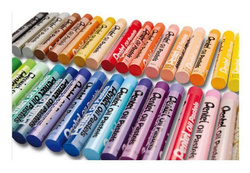 PASTELE OLEJNE PENTEL ARTS KREDKI 36 KOLORÓW MIĘKKIE ARTYSTYCZNE