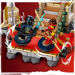 LEGO NINJAGO ARENA TURNIEJOWA 6 FIGUREK WOJOWNIKÓW AKCESORIA 659 EL. 71818