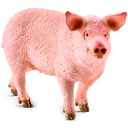SCHLEICH ŚWINIA FARMA FIGURKA KOLEKCJONERSKA RĘCZNIE MALOWANA