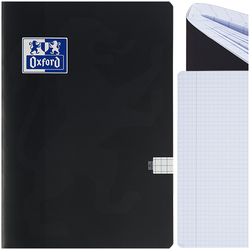 ZESZYT SZKOLNY A4 60 KARTEK W KRATKĘ Z MARGINESEM ESSE CZARNY 90g OXFORD