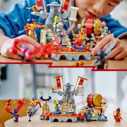 LEGO NINJAGO ARENA TURNIEJOWA 6 FIGUREK WOJOWNIKÓW AKCESORIA 659 EL. 71818