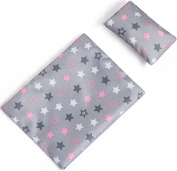 ŁÓŻECZKO DLA LALEK PRZEWIJAK SZAFA KRZESEŁKO KARUZELA MULTI BED BAYER SZARE