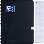 KOŁOZESZYT SZKOLNY A4 80 KARTEK W KRATKĘ NA SPIRALI ESSE CZARNY 90g OXFORD