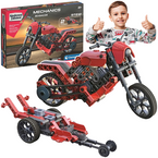 KLOCKI KONSTRUKCYJNE LABORATORIUM MECHANIKI ŚCIGACZE 2w1 130 EL. CLEMENTONI