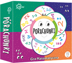 GRA EDUKACYJNA MATEMATYCZNA PORACHUNKI MNOŻENIE DZIELENIE DODAWANIE ABINO