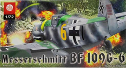 MODEL DO SKLEJANIA SAMOLOT MESSERSCHMITT BF-109 G-6/R6 1:72 PLASTYK
