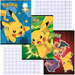 ZESZYT A5 KRATKA 16 KARTEK POKEMON PIKACHU SZKOLNY LAMINOWANY - 3 sztuki