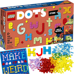 LEGO DOTS ROZMAITOŚCI LITERKI 41950 KLOCKI LITERKI NAPISY