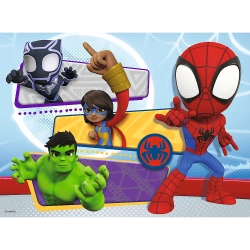 PUZZLE 30 ELEMENTÓW SPIDEY ODWAŻNY SPIDER-MAN UKŁADANKA TREFL 18322